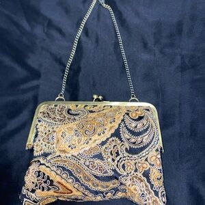 Elegant Paisley Evening Clutch